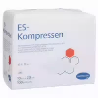 Es Kompressen Unsteril 10x20 Cm 12fach 100 St