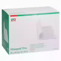 Vliwazell Pro Superabsorb Kompresse Steril 20x40 Cm