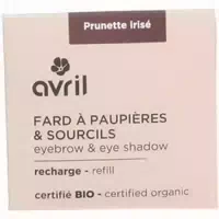 Avril Nachfüllpackung für Lidschatten & Augenbrauen – Prunette Irisiert