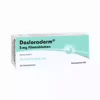 Desloraderm 5mg 50 St Filmtabletten