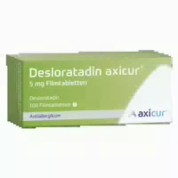 Desloratadin Axicur 5 mg Filmtabletten 50 st