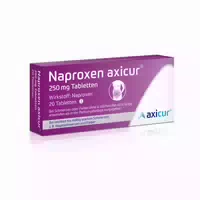 Naproxen Axicur 250 Mg Tabletten Bei Regelschmerzen 20 St Tabletten