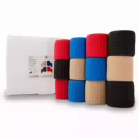 Axion Haftbandage 5 cm Breite, Set in 4 Farben, Selbstklebende, Flexible Bandage