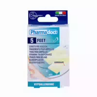 Blasenpflaster Hydrocolloid 3,8x7 cm 5 st