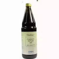 Cranberry Saft Pur Bio Vitalhaus