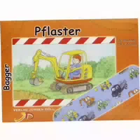 Kinderpflaster Bagger Briefchen 10 St Pflaster