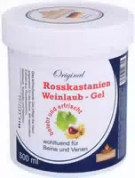 Hautbalsam Rotes Weinlaub & Rosskastanien Gel 250 Ml, 2er Set
