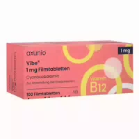 Bei Vitamin B12 Mangel: Axunio Vibe 1 mg Filmtabletten