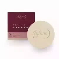 Ayluna Festes Shampoo für Trockenes und Coloriertes Haar mit Roter Tonerde und Bio Hibiskus