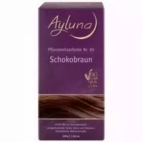 Ayluna Pflanzenhaarfarbe Schokobraun Nr 85 Bio 100 g