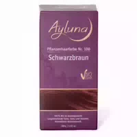 Ayluna Pflanzenhaarfarbe Schwarzbraun Nr 100 Bio 100 g