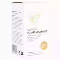 Cosphera Haar Vitamine mit Hirse Kapseln 120 st