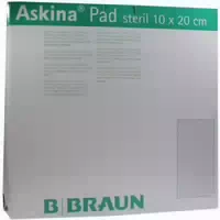 Askina Pad Wundauflage 10 X 20 cm Nichthaftend