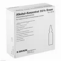 Alkohol 95% Infusionslösungskonzentrat 10x20 ml Infusionslösungskonzentrat