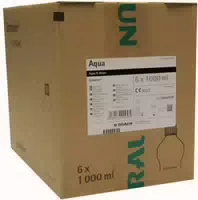 Aqua B Braun Spüllösung Kunststoff Flasche 6x1000 ml