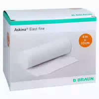 Askina Elast Fine Fixierbinde 4 m X 10 cm Cellophan