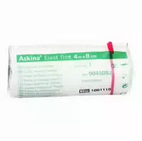 Askina Elast Fine Binde 8 Cmx4 M Cellophaniert 1 St Binden