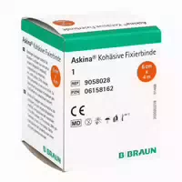 Askina Fixierbinde Kohäsiv 6 Cmx4 m 1 st Binden