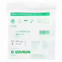 Askina Mullkompressen 7,5x7,5 Cm Steril 5x2 St Kompressen