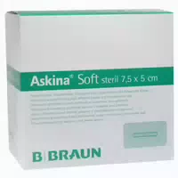 Askina Soft Wundverband 5 X 7,5 cm Steril