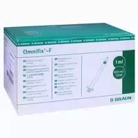 B Braun Omnifix F 100x1 ml