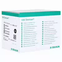 B Braun Sterican Standardkanülen 100 Stück Gr 12, G 22 X 1 ¼ Ø 0,70 X 30 Mm, Schwarz 100 St