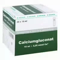 Calciumgluconat 10% Mpc Injektionslösung 20x10 Ml Lösung