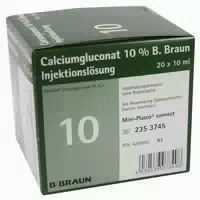 Calciumgluconat 10% Mpc Injektionslösung 20x10 Ml Lösung