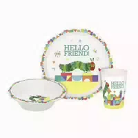 Geda Kindergeschirr Raupe Nimmersatt Hello Friend 3 Teilig 1 St