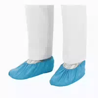 Überziehschuhe Blau Schutzbezüge für Straßenschuhe 100 Stück 100 st