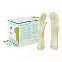 Vasco Op Powdered Handschuhe Latex Größe 8,0 Naturweiß
