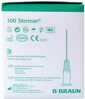 Sterican Einmalkanüle 20 g 25 mm 100 Stück
