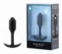 B Vibe Snug Plug 1 Gewichteter Analplug