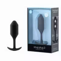 B Vibe Snug Plug 2 Gewichteter Analplug