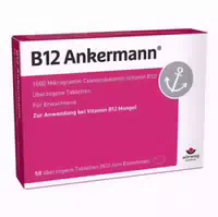 B12 Ankermann 1000 Μg Vitamin B12 Tabletten Hochdosiert