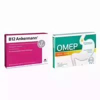 B12 Ankermann Überzogene Tabletten Omep Hexal 20 Mg Magensaftr