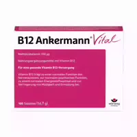 B12 Ankermann Vital Vegane Vitamin B12 Tabletten zur Nahrungsergänzung