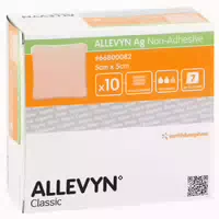 Allevyn Ag Non Adhesive 5x5 Cm Wundverba 10 St