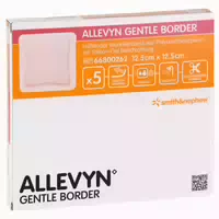 Allevyn Gentle Border 12,5x12,5 Cm Schau 10 St