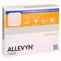 Allevyn Silber Schaumverb 7x8 Cm Haftend 12 St