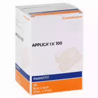 Applica I V 100 Kanülenpflaster M Saugpo 50 St