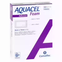 Aquacel Foam Adhäsiv 8x13 Cm Verband