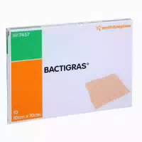 Bactigras Antiseptische Paraffingaze 10x