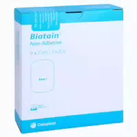 Biatain Schaumverband 5x7 Cm Nicht Hafte 10 St