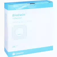 Biatain Schaumverband 7,5x7,5 Cm Selbst Haftend 10 St Verband