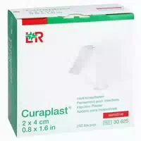 Curaplast Inj Pflaster Sensitiv 2x4 Cm 250 St