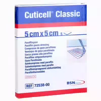 Cuticell Classic Wundgaze 5x5 Cm 5 St