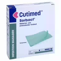 Cutimed Sorbact Kompressen 7x9 Cm 6 St
