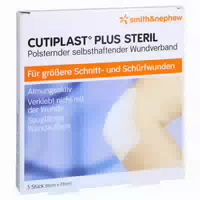 Cutiplast Plus Steril 7,8x10 Cm Verband 5 St