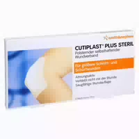 Cutiplast Plus Steril 7,8x15 Cm Verband 5 St